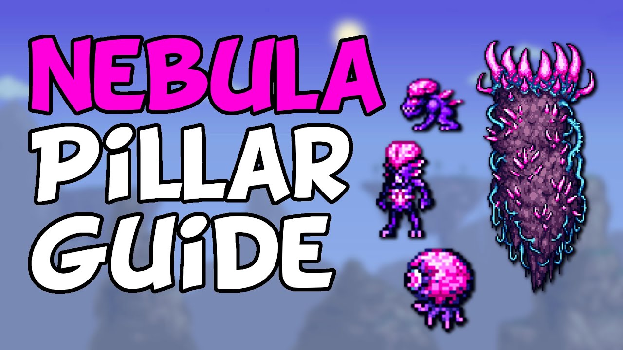 Terraria 1 3 Nebula Pillar Fight Guide Switch Ps4 Xbox Pc Youtube