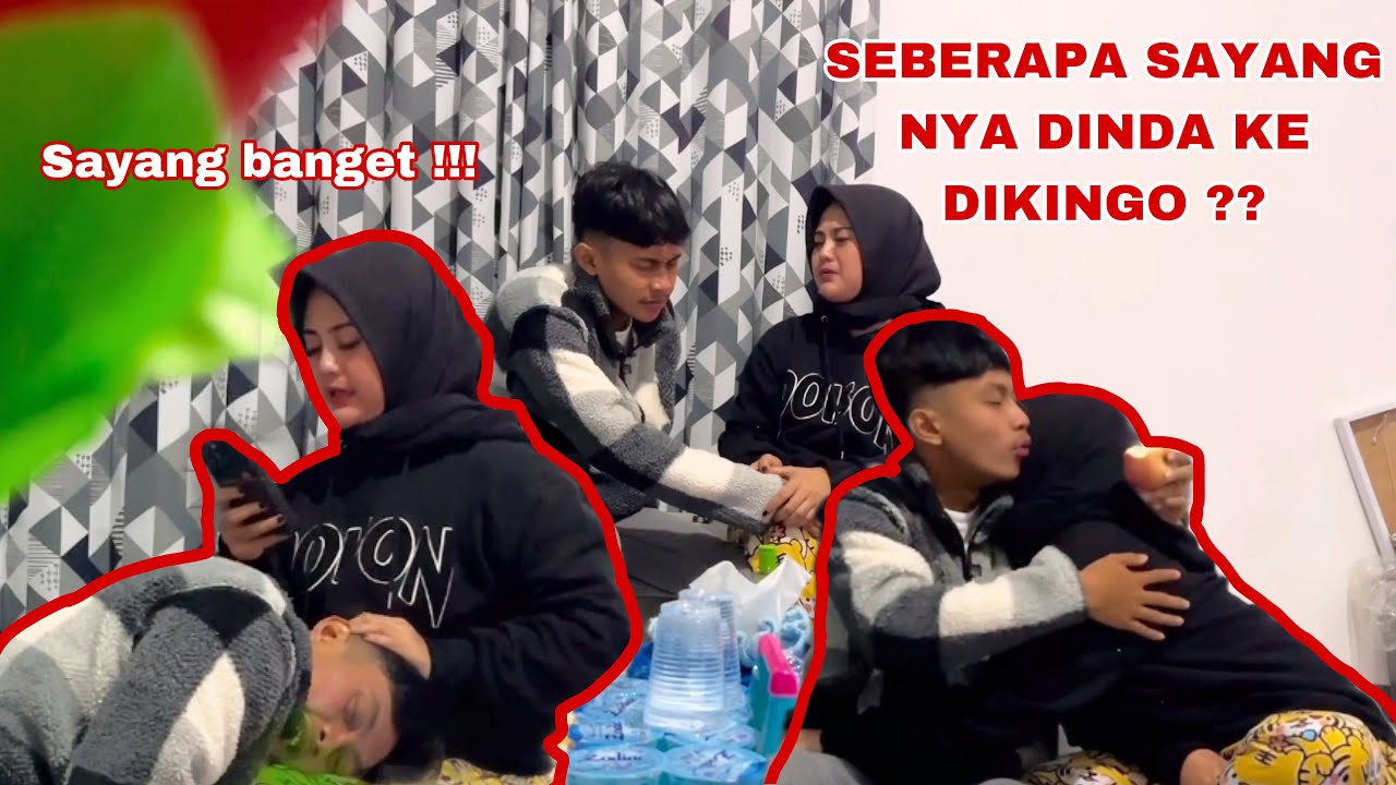 PRANK DINDA SEBERAPA BESAR SAYANG NYA KE DIKINGO WKWK