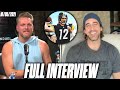 Aaron Rodgers Talks Steelers Rumors, NFL Ref Issues With Pat McAfee
