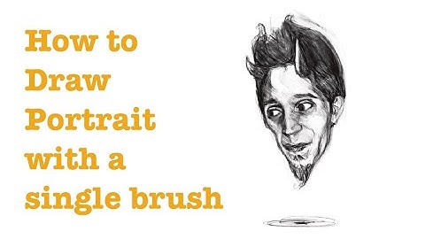 Turning a Portrait into Sketch 😈 | Digital Drawing Timelapse