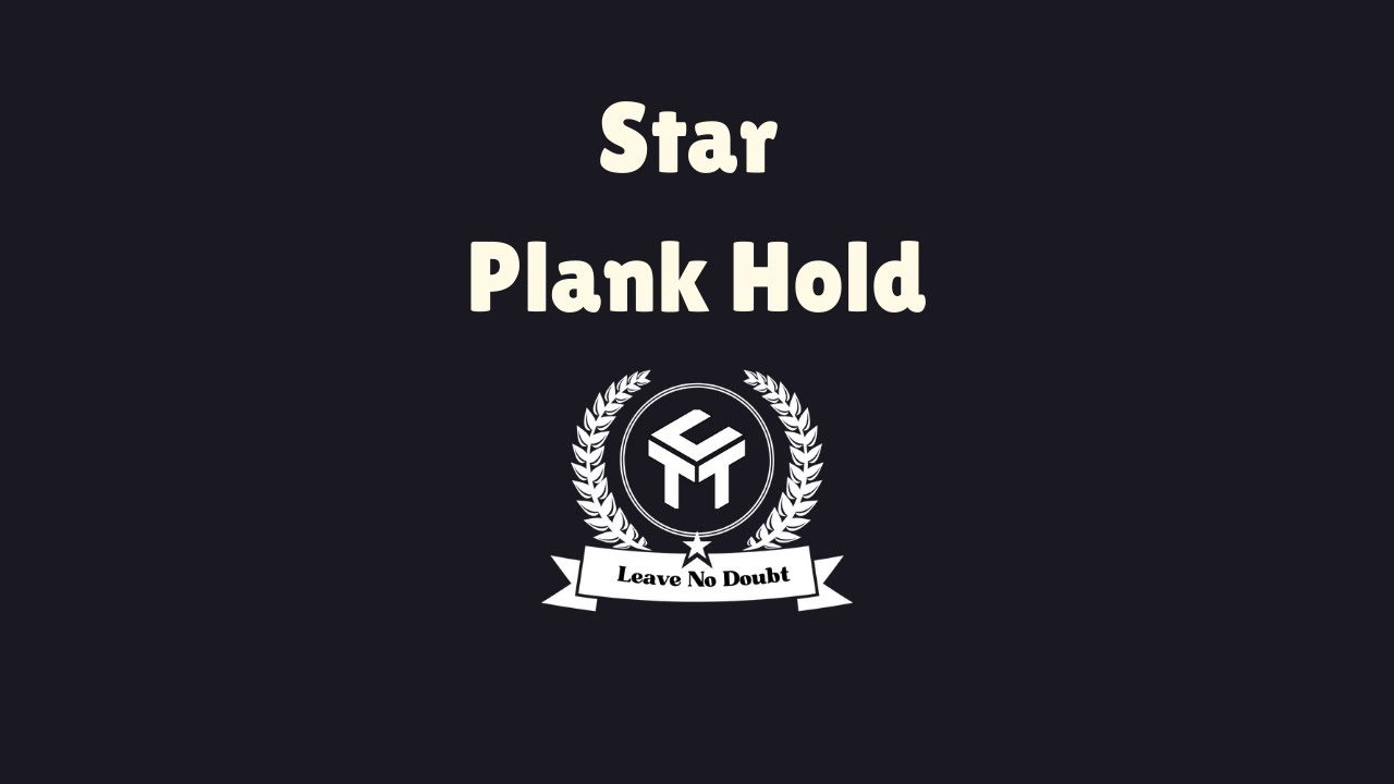 Star Plank Hold | Take Control Training