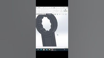 Wrench how to make Wrench or metric key on solidworks // how to do metric key in solidworks part 3