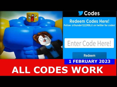 *ALL CODES WORK* Mega Noob Simulator ROBLOX FEBRUARY 1, 2023