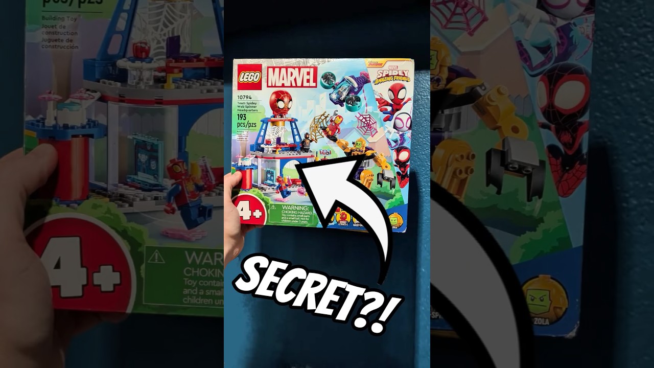 There's SECRET TREASURE in this Lego set! 