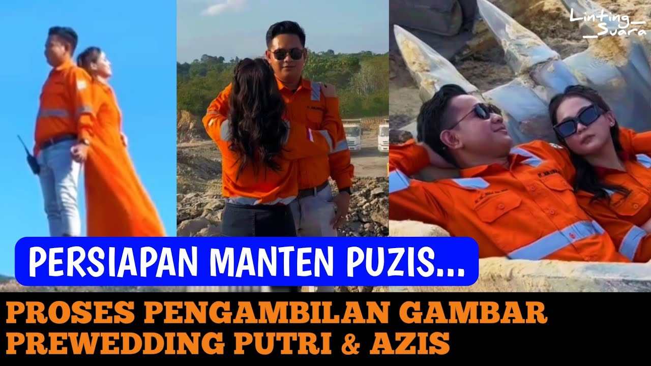 BEDA DENGAN YANG LAIN | KALI INI PUTRI ISNARI DAN AZIS PREWEDDING DI LOKASI TAMBANG BATU BARA