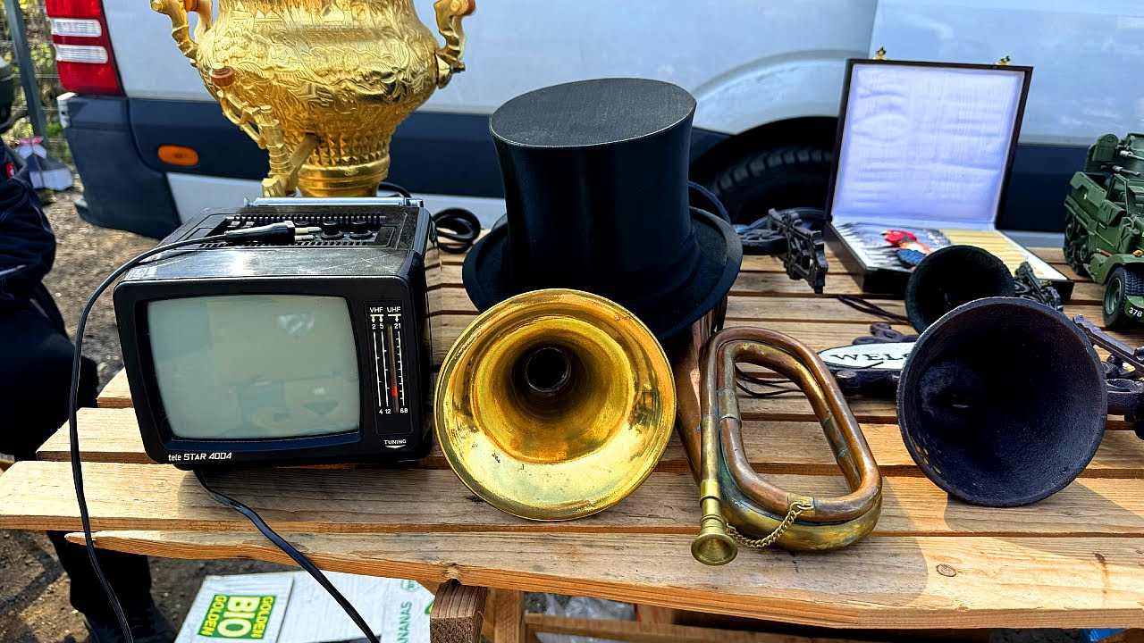 Таинственные сокровища на антикварном базаре в Праге