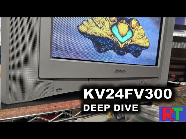 Sony KV24FV300 Deep Dive - The MOST Overlooked Trinitron - YouTube