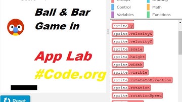 Ball and Paddle Game in Game Lab of Code.org | Tutorial-3
