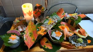 【刺身盛り】秋の吹き寄せ盛り