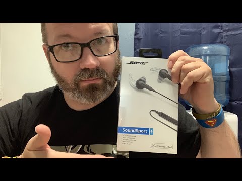 Bose SoundSport Unboxing.