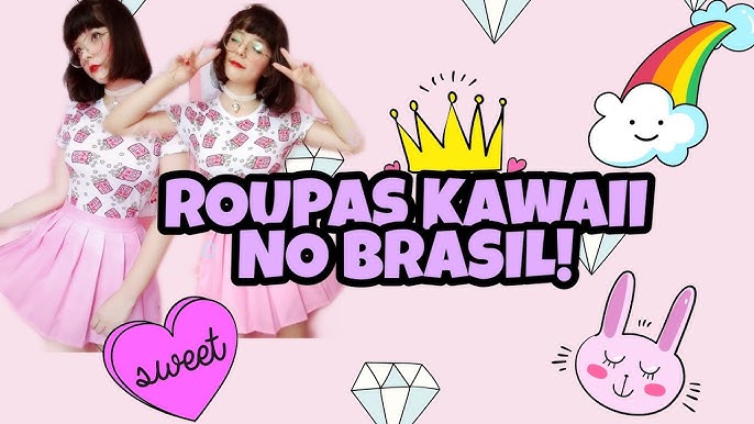 Como Encontrar ROUPAS KAWAII em Sites Brasileiros e Lojas Físicas