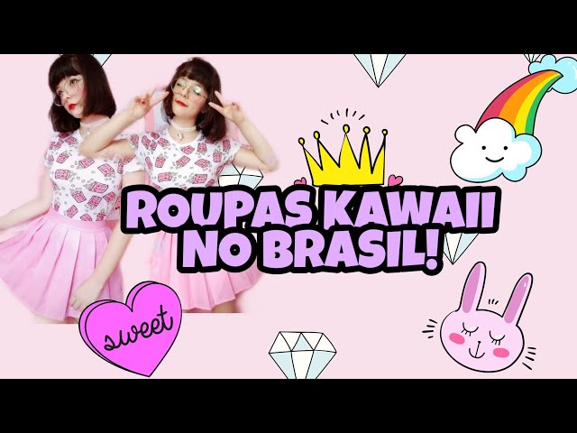 LOJAS CONFIÁVEIS para comprar ROUPAS KAWAII