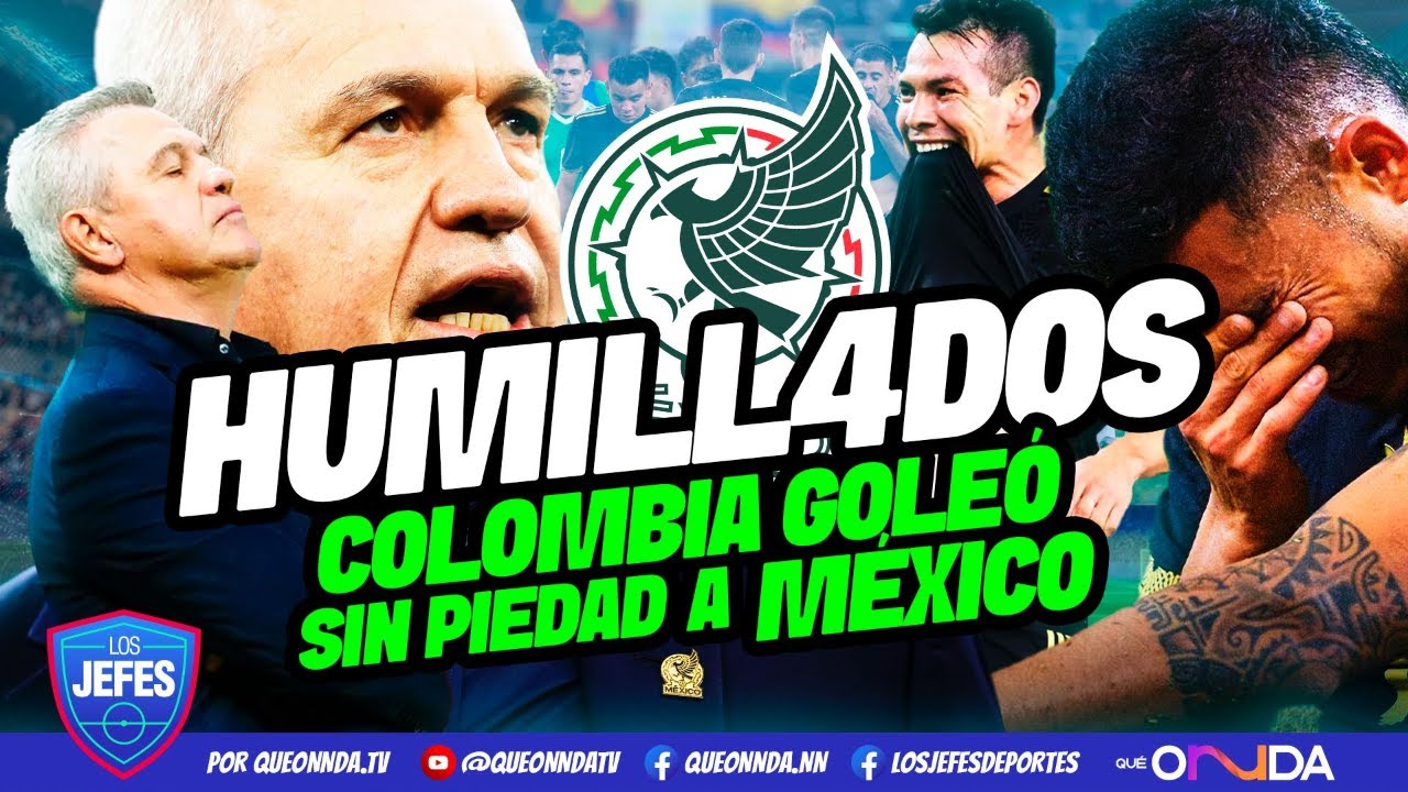 😱 ¡TRAS LA PALIZA DE COLOMBIA! 🇲🇽 MÉXICO BUSCA REIVINDICARSE ANTE ECUADOR ⚽🔥 | Los Jefes Deportes