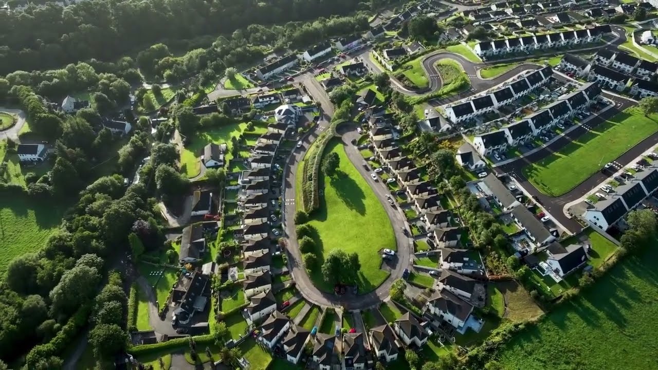 Irish Nature Relaxation 🌿 | Green Fields, Forest & Peaceful Views