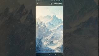 snow mountain live wallpaper screenshot 2