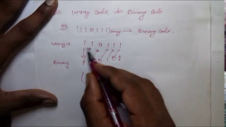 GRAY CODE TO BINARY CONVERSION : VERY EASY TRICK
