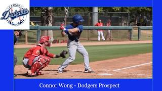 Connor Wong - Dodgers Prospect At Instructs