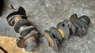 Can a Broken Crankshaft be Repaired ? Yes its Possible with Amazing Skill