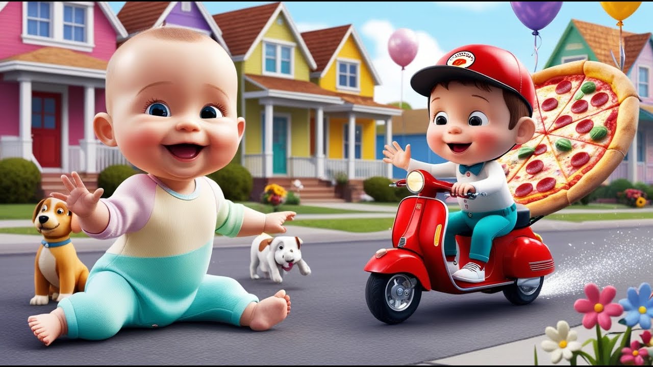 Pizza Boy | Fun Food Song for Kids | Nursery Rhymes and Baby Learning Songs