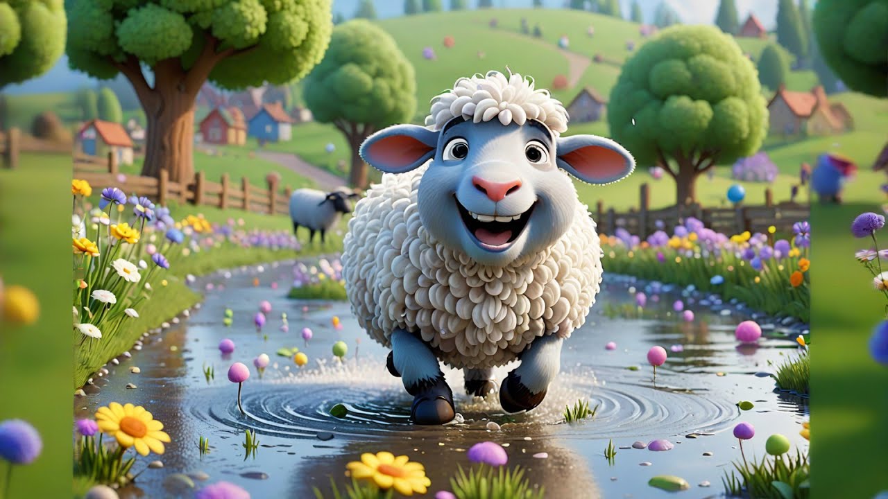 The Sheep Who Danced in the Rain 🐑🌧️ | Fun Kids Song | Nursery Rhymes ...