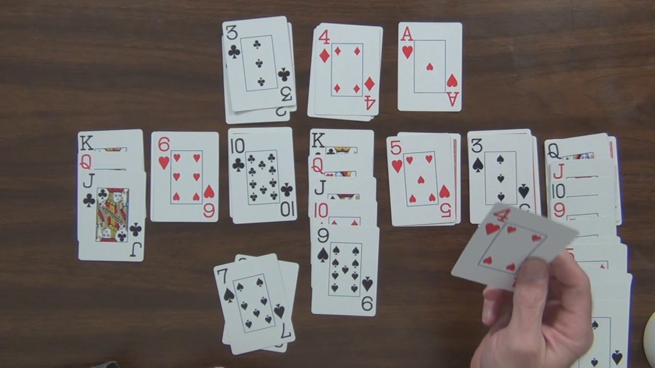 ASMR Playing Solitaire and Drinking Coffee