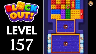 Block Out - Color Sort Puzzle Level 157 Walkthrough 