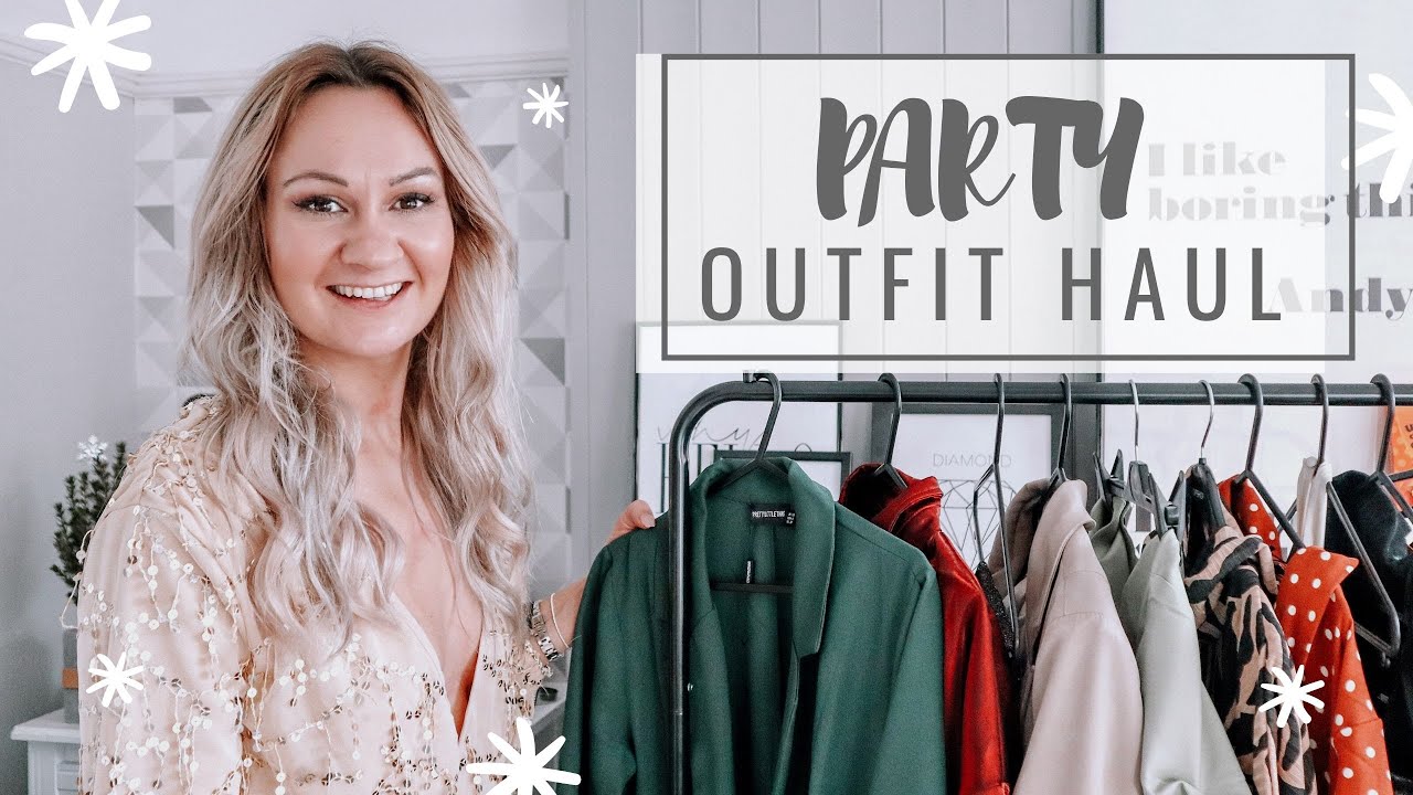 Party Dress Haul & Try On Christmas Party Outfit Pretty Little