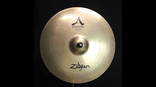 Used Zildjian 20" A Custom Medium Ride - 2476g