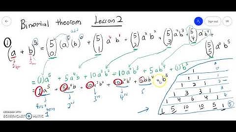 IGCSE ADD MATHS Binomial Theorem (Full explanation) Lesson 2