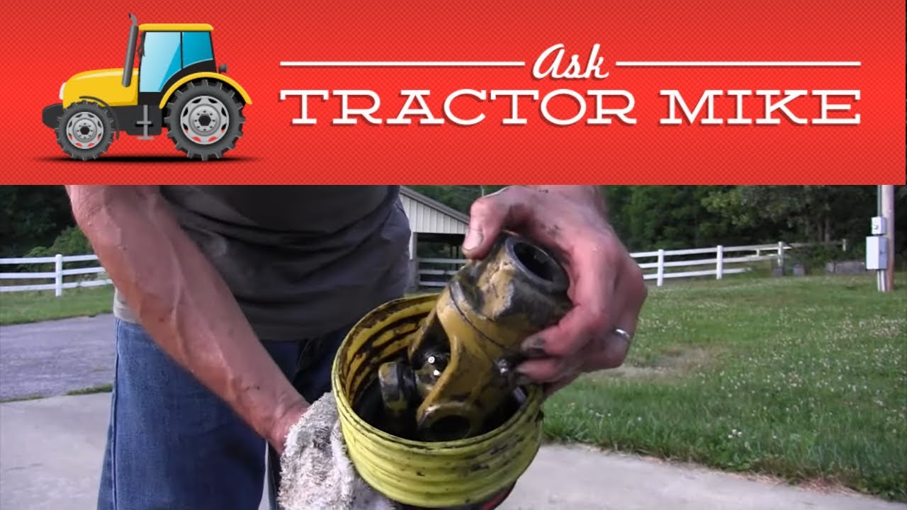 Giving My PTO a Little Love and What to Do if Your PTO Shaft Won't