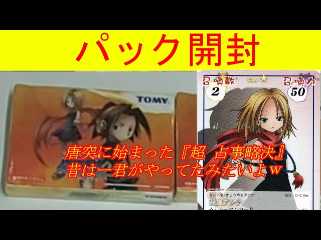 ヴァンガードじゃない側のシャーマンキングのカードゲーム！ 昔懐かし