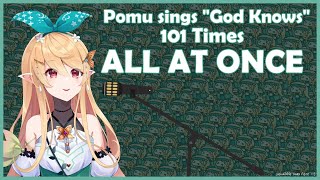 Pomu sings god knows 101 times [Nijisanji EN]
