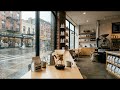 Rain at Partners Coffee ☕ Williamsburg Roastery Jazz &amp; Soft Brooklyn Rain