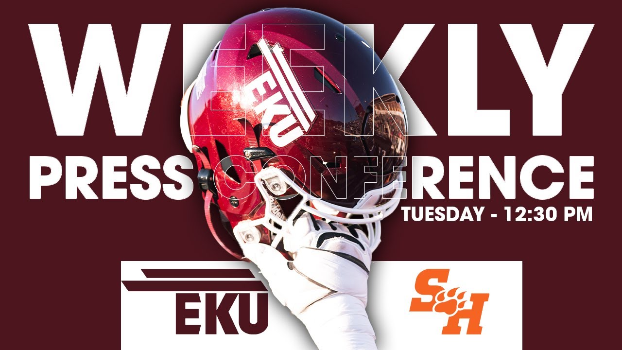 EKU Football 2022 Game Six Press Conference (Walt Wells, Jaylen