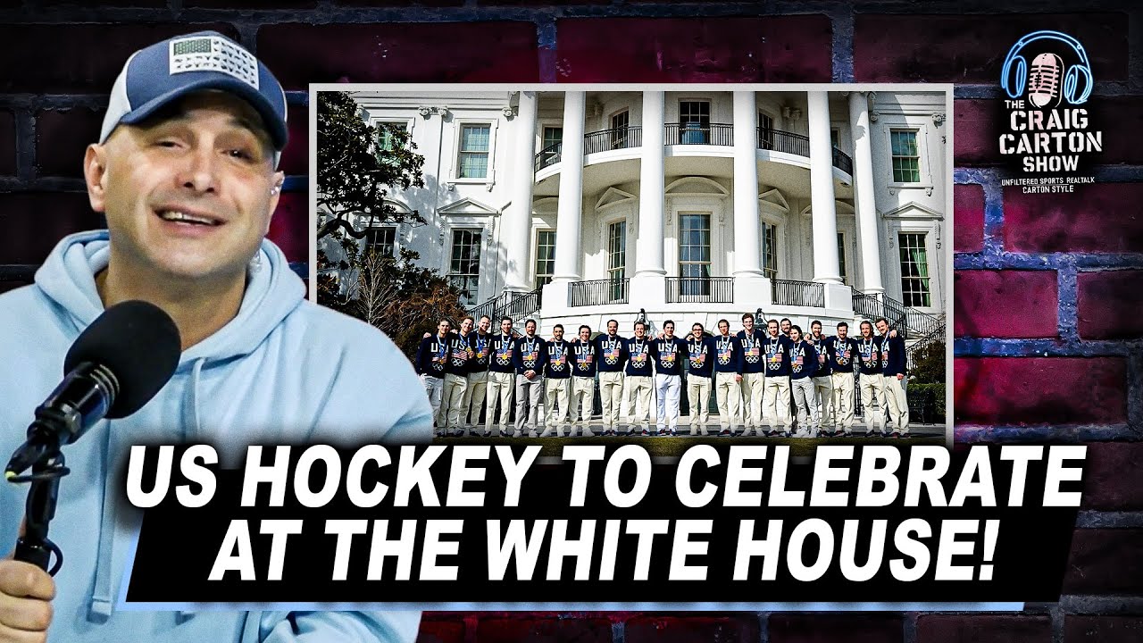 US HOCKEY WHITE HOUSE VISIT: They Should Celebrate Politics Aside! | The Craig Carton Show