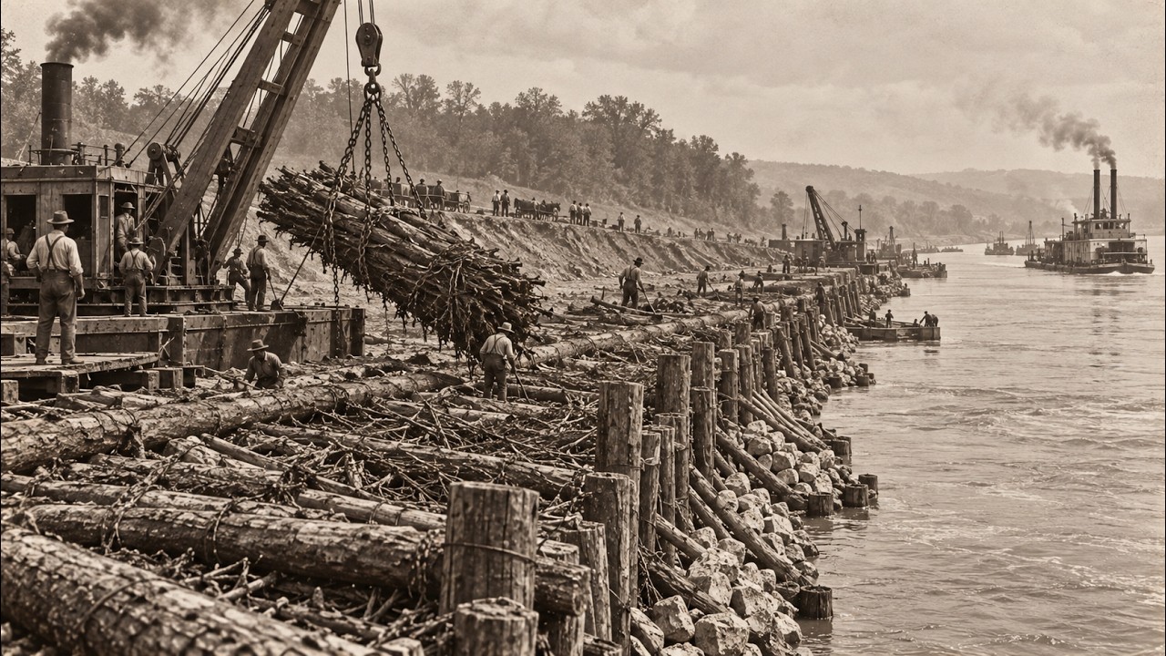 How America Used Trees to Stop the Mississippi From Moving