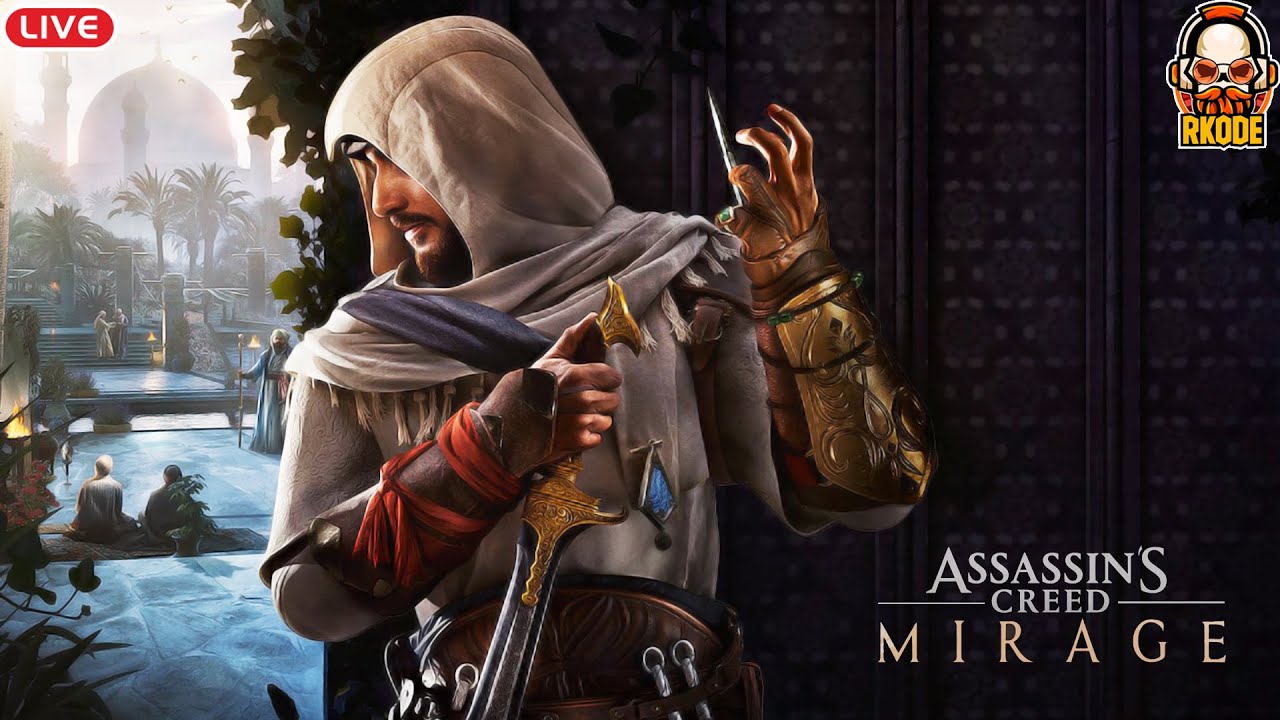 Assassin's Creed Mirage Gameplay Walkthrough Gameplay Live Stream 8 