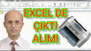 Excel çıktı alımı nasıl yapılır? Yazıcı ayarları | Printer kaliteli baskının püf noktası özellikleri