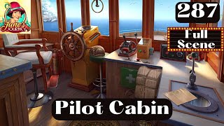 JUNE'S JOURNEY 287 | PILOT CABIN (Hidden Object Game) *Full Mastered Scene*