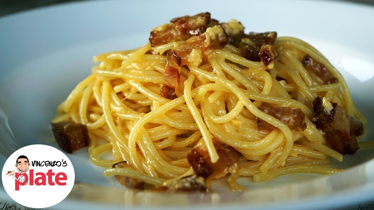 HOW TO MAKE SPAGHETTI CARBONARA | The Authentic Carbonara Pasta Recipe | Vincenzo