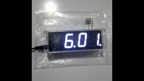 Completely assembled  DIY Digital LED Clock