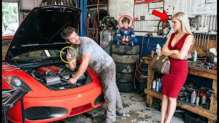 Billionaire CEO Offered $10,000 to Fix Her Ferrari — The Single Dad Asked for One Date Instead