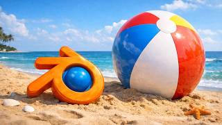 Fastest Way to Create a Beach Ball in Blender (Beginner Friendly Tutorial!)