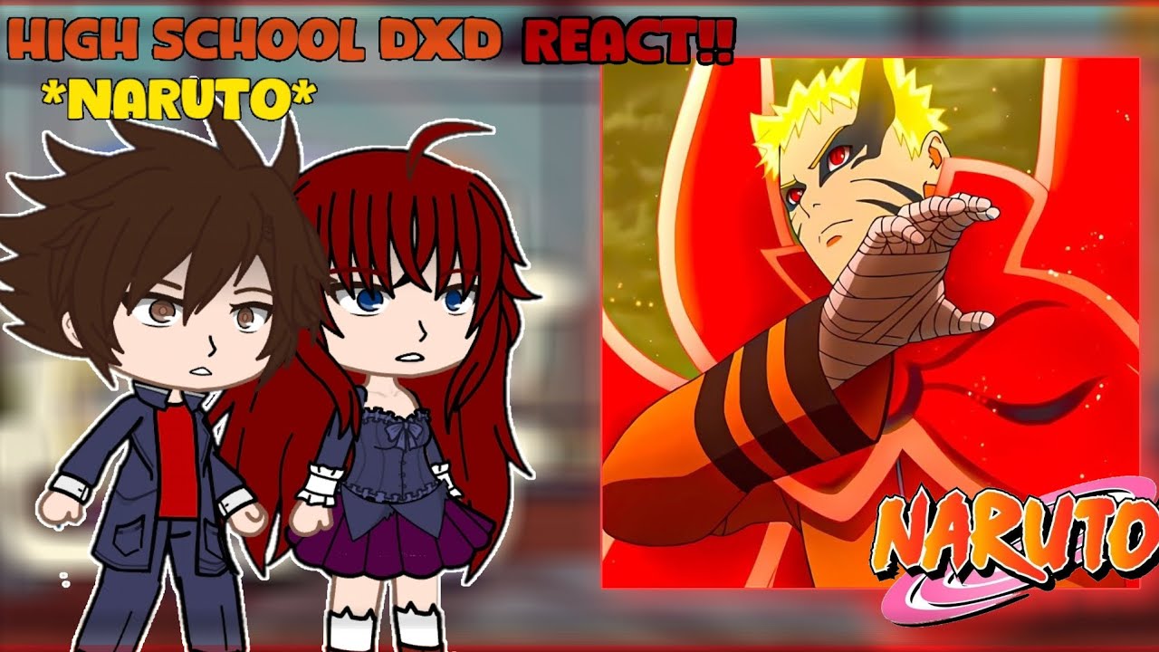 High School DXD react to Naruto ||Gacha react||Naruto Shippuden||