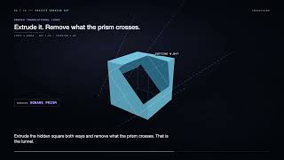 Can a Cube Pass Through a Hole in an Identical Cube