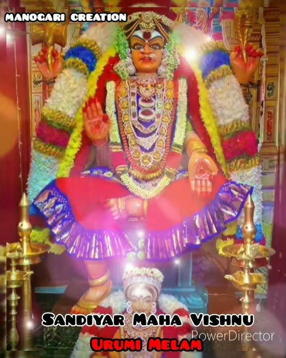 amman song | sandiyar maha vishnu urumi melam | whatsapp status💖
