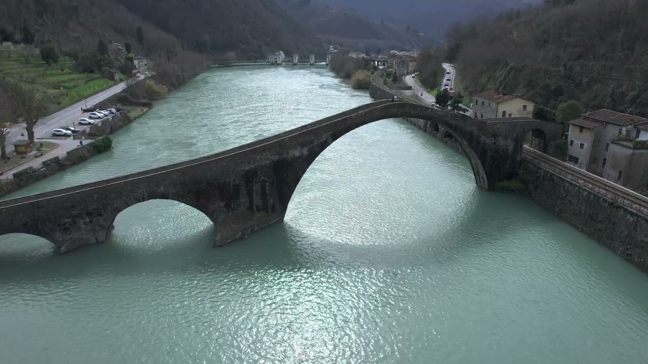 Ponte del diavolo,  Borgo a Mozzano (LU) HDR