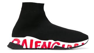 Balenciaga Speed Graffiti sneakers