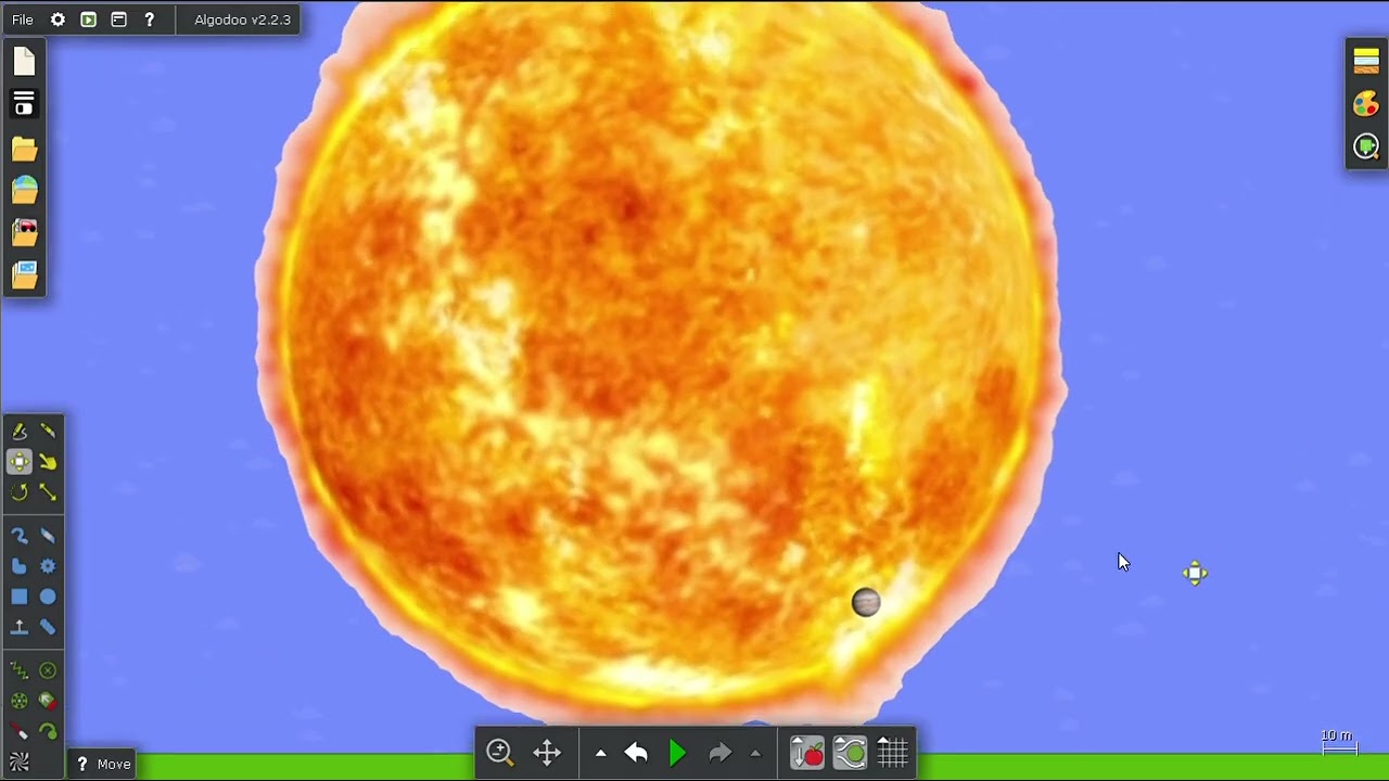 Xavi | Mój pierwszy filmik w Algodoo