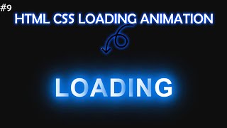 HTML CSS Loading Animation Tutorial @pinkweb0|html css tutorial